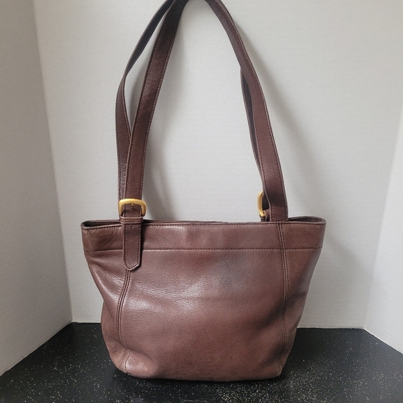 Tignanello Brown Leather Tote - Picture 5 of 10